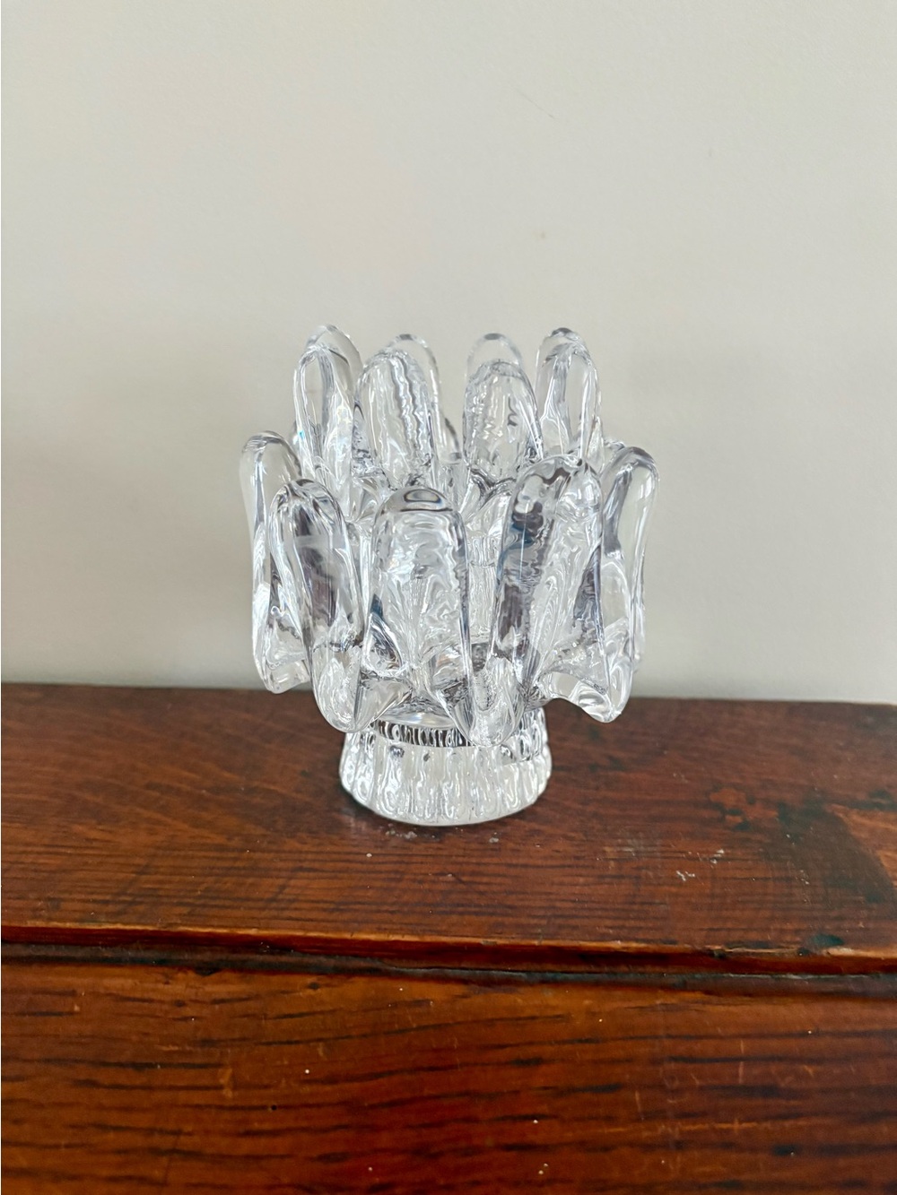 Vintage Kosta Boda MCM Sunflower Midcentury Candleholders